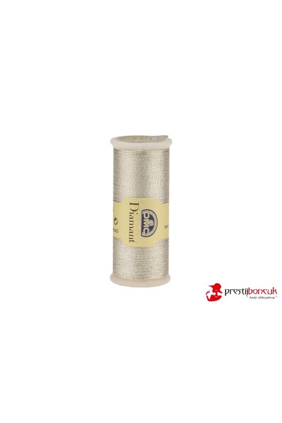 Dmc Diamant ručni vez sa šljokicama - svetlo srebrna - D168