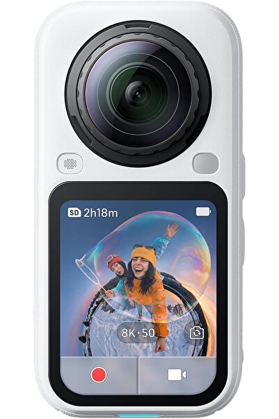 Insta360 X6 360 Camera Standard Bundle| 8K Camera + Pouch + Cable + Lens Clot...