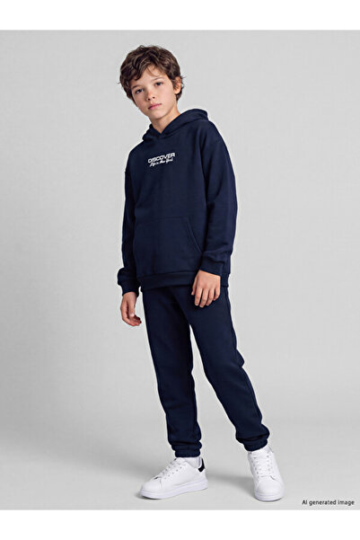 LC Waikiki Esvab • Modern & Distinctive Printed Boys' Tracksuit Set