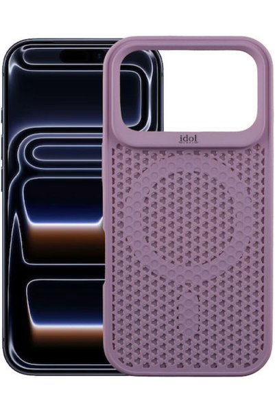 idol 1991 Θήκη Πλάτης Σιλικόνης Air Ροζ για iPhone 18 / 17 Pro Max