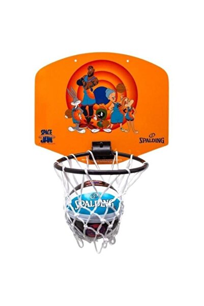 SPALDING Space Jam Tune Squad Mini Panou de Baschet Portabil Portocaliu 79006Z