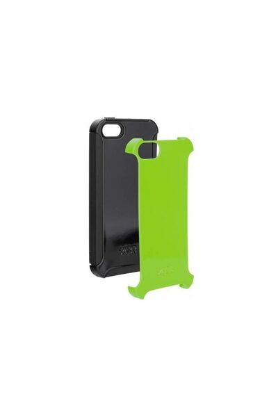Xqisit Husă robustă pentru iPhone 5S Negru/Verde