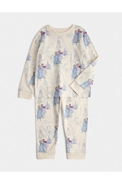 Marks & Spencer Disney Frozen™ Saf Pamuklu Pijama Takımı