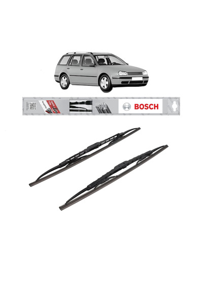 Bosch Σετ 2 υαλοκαθαριστήρων Volkswagen GOLF VAN IV Variant (1J5) 1999-2006, ...