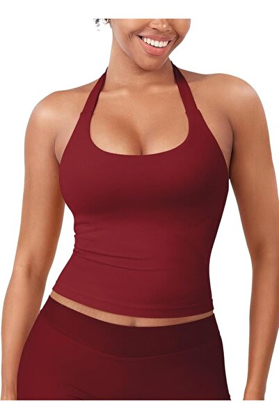 GENERAL YEOREO SoftHue Women's Impact Halter Tank Top