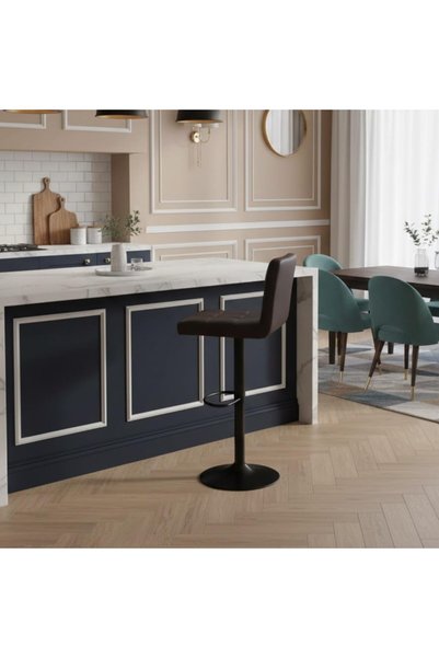 Generic Modern Single Counter Chair - 117x35x43 cm - Brown