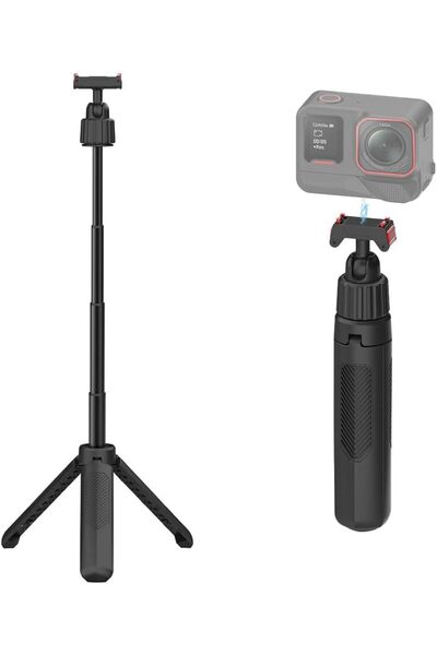 Generic عصا سيلفي مغناطيسية 2 في 1 متوافقة مع Insta360 X6، X5، ACE PRO، ACE P...