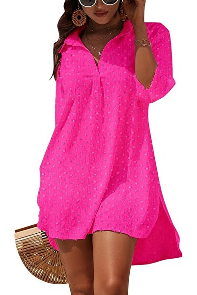 Blooming Marvellous Blooming Jelly Womens Swimsuit Coverups White Chiffon Bik...