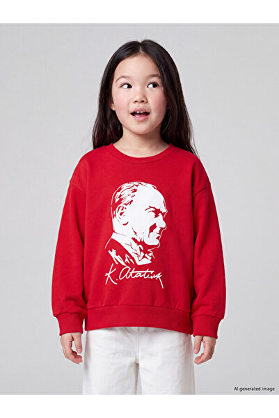 LC Waikiki Esvab • Modern & Distinctive Ataturk Printed Thick Sweatshirt for ...