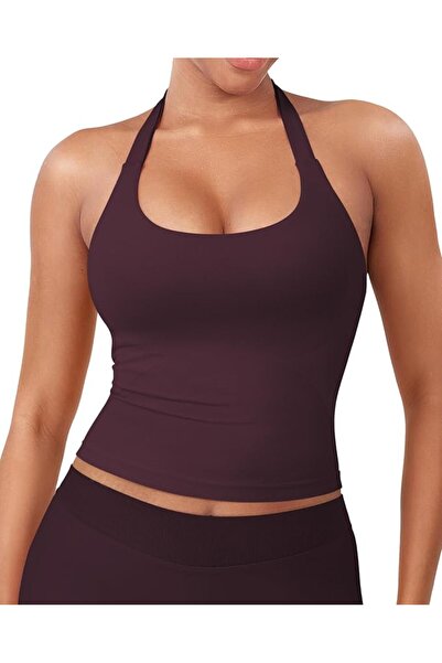 GENERAL YEOREO SoftHue Women's Impact Halter Tank Top