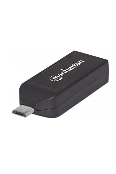MANHATTAN Cititor de carduri OTG + Hub Micro USB 2.0