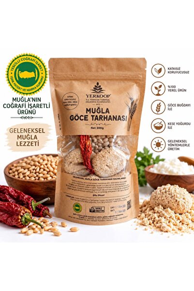 Coğrafi İşaretli Geleneksel Muğla Göce Tarhanası 300 Gr (Katkısız)