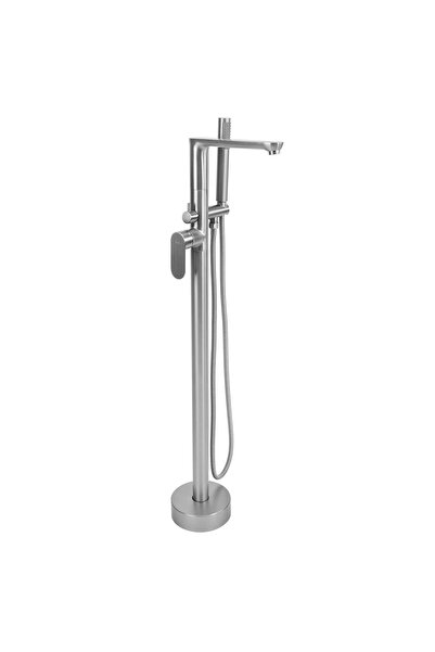 Rea Robinet Pentru Cadă Montat Pe Podea Logan Nichel Periat 24X15X101,5Cm