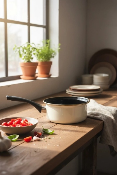 Solomungo Enamel 14 cm Sauce Bowl