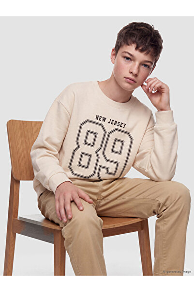 LC Waikiki Esvab • Modern & Distinctive Printed Thick Boys' Sweatshirt