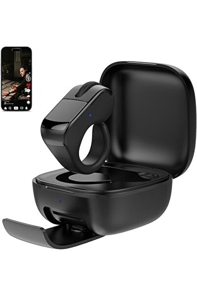 Generic TikTok Scrolling Ring with Touchpad, Finger Silent Air Mouse, Bluetoo...