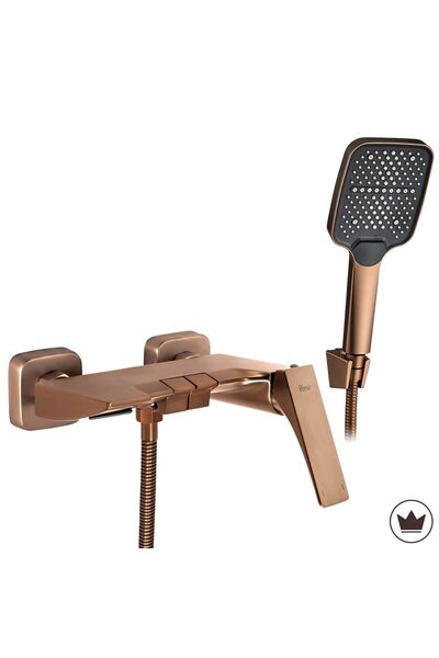 Rea Robinet Pentru Cadă Joe Premium Cupru Periat 14,5X21X6,2Cm