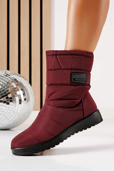 Zaira Ghete dama îmblănite bordo din Fas Roni #30600 - 42