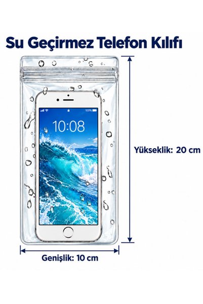 Genel Markalar Tüm Telefonlara Uyumlu Yağmur Su Geçirmez Telefon Kılıfı Klips Kilitli Motorcu Telefon Kılıfı
