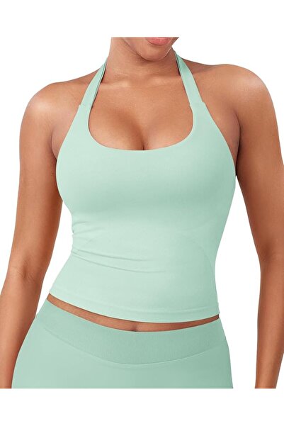 GENERAL YEOREO SoftHue Women's Impact Halter Tank Top