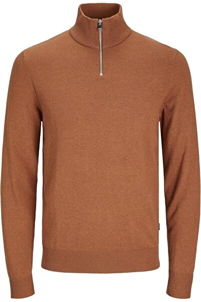 Jack & Jones Tech سترة رجالية من JACK & JONES طراز EMIL KNIT HALF ZIP