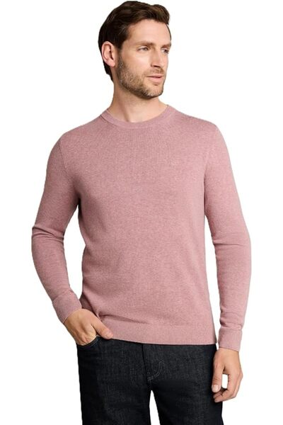 Tom Tailor Men's Basic Knitted Jumper with Crew Neck