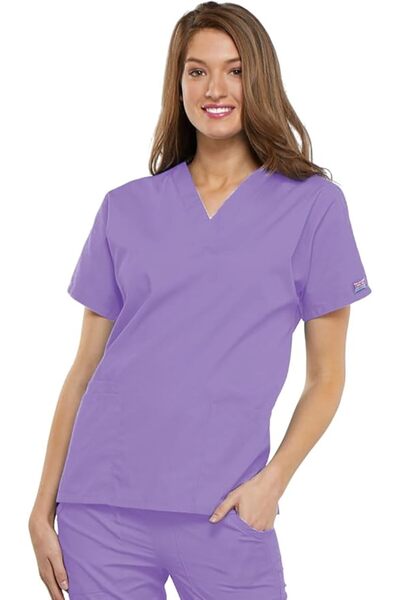 Cherokee WW Originals Womens Scrub Tops V-Neck Dolman Sleeve 3 Pockets