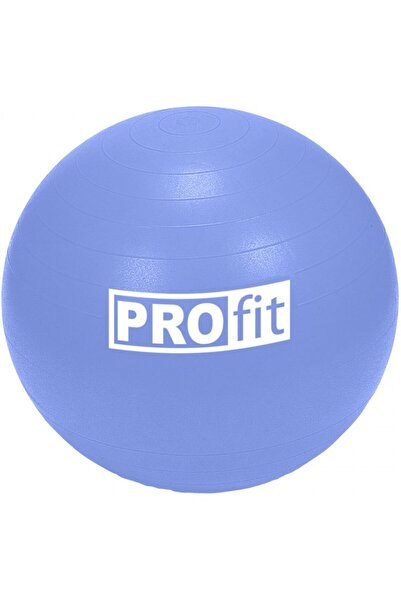 Profit Minge de gimnastică albastră de 85cm cu pompă DK2102