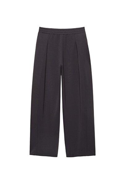 Pull & Bear Pensli geniş paça pantolon