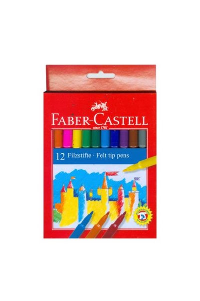 Faber Castell ΑΠΛΟΙ ΜΑΡΚΑΔΟΡΟΙ 12 ΤΕΜ.