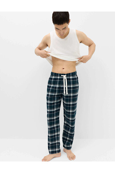 Marks & Spencer Pamuklu Kareli Pijama Altı