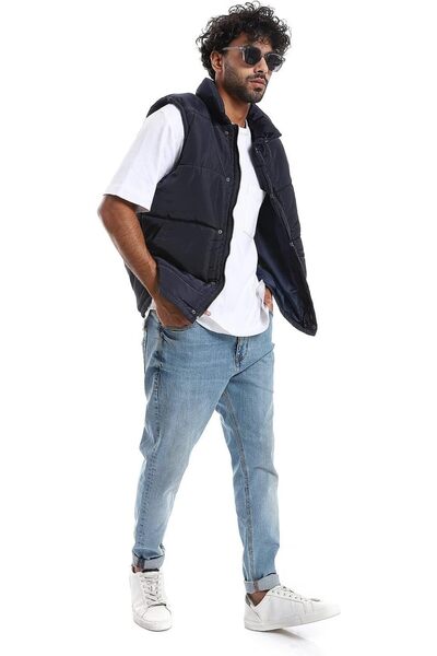 andora Mens Press Buttons Closure-36W24M30304 Streetwear