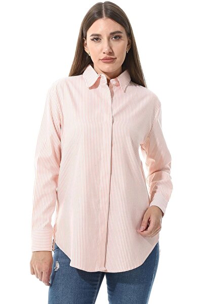 andora Womens leeve Striped Oxford Chemise Modern (pack of 1)