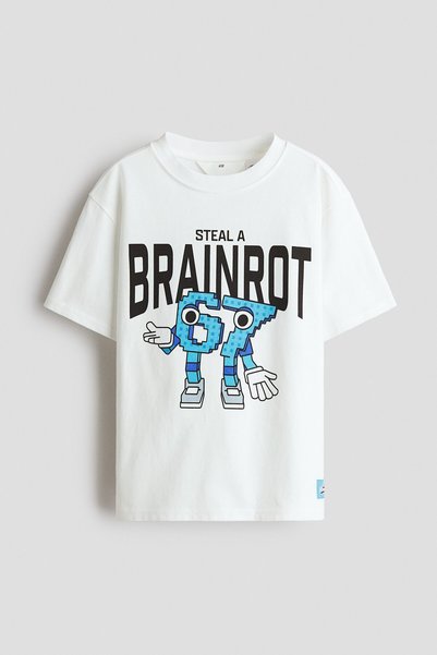H&M Baskılı Tişört