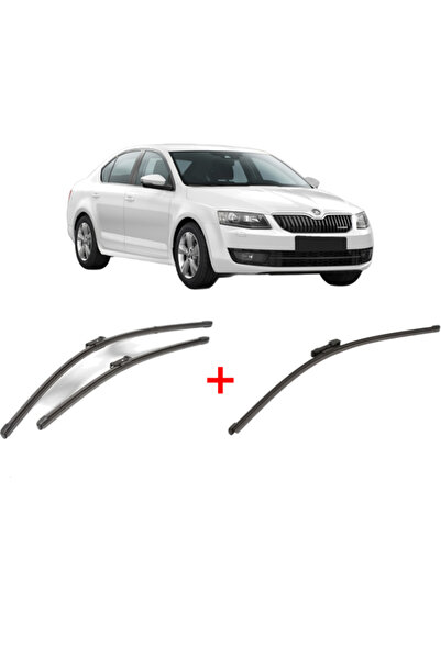 VALEO Set of 3 wipers SKODA OCTAVIA III (5E3, NL3, NR3) 2012-2020, windshield...
