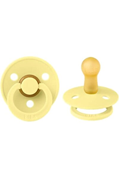 Bibs Liberty Pacifier | 2 Colour Natural Rubber Latex Soothers | Size 1 (0-6 ...