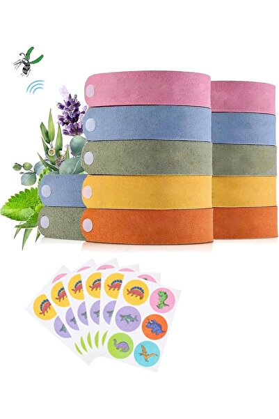 Generic Mosquito Repellent Bracelet 12 Pack Natural Mosquito Repellent Band w...