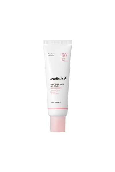 Medicube Pdrn Pink Tone up Sun Cream Spf 50+ Pa++++ – Brightening Tone Equali...