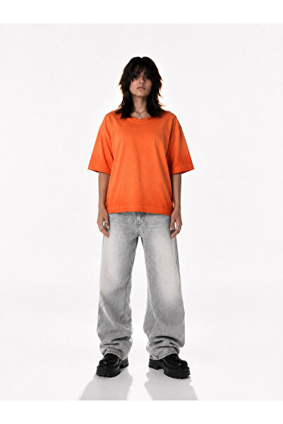 Bikhata THE PALETTE - Vintage Orange | Boxy Fit Oversized Tee