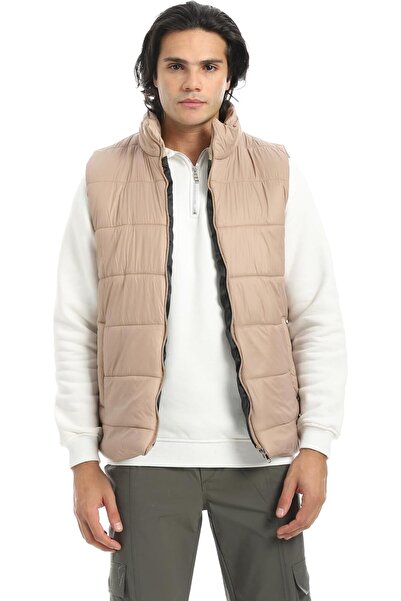 andora Mens Basic Turtle Neck Bomber Vest VEST