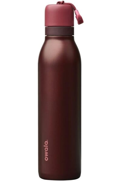 GENERAL Owala FreeSip Twist - Stainless Steel - 24-oz. - Red (Black Cherry) (...