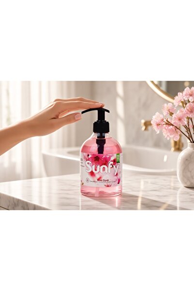 SUNFY Kiraz Çiçeği Sıvı Sabun 500 ml – Cherry Blossom
