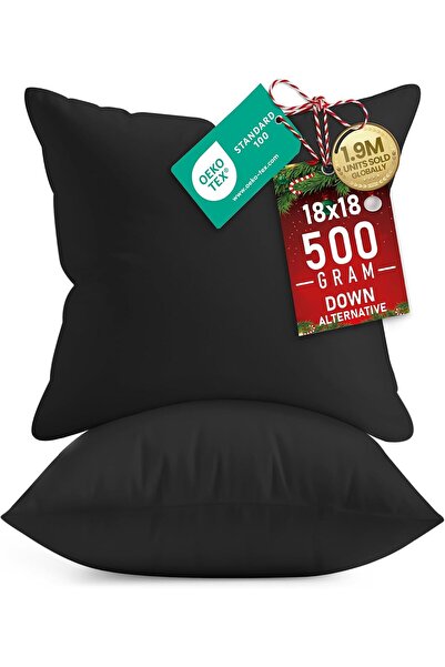 Generic Filling Cushion 30 x 30 cm Pack of 2 for Cushions Bed Sofa