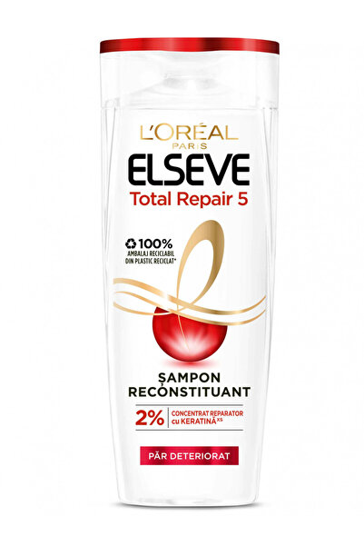 L'Oreal Paris Sampon Elseve Total Repair 5 pentru par deteriorat, 400 ml