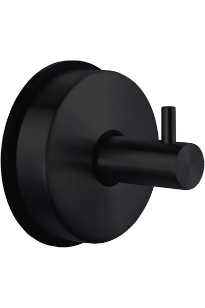 Generic Suction Cup Towel Hooks for for Bathrooms,Spray Black, Shower Hanger ...