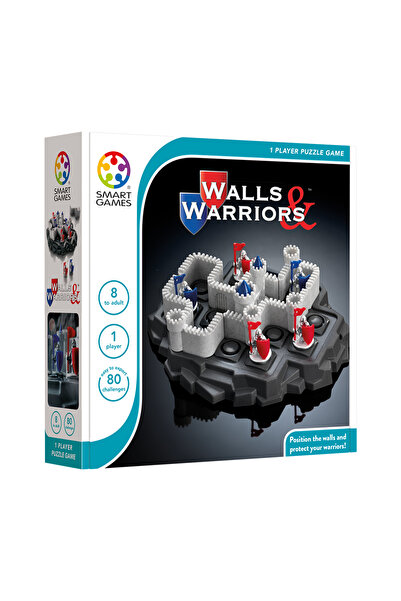 Smart Smartgames επιτραπέζιο παιχνίδι Τοίχοι και Πολεμιστές (80 προκλήσεις)