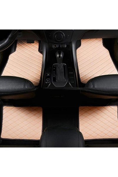 Generic WITTSY 4pcs Car Leather Floor Mats for Nissan Patrol Ⅵ Y62 2019 2020 ...
