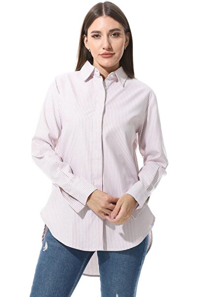 andora Womens leeve Striped Oxford Chemise Modern (pack of 1)