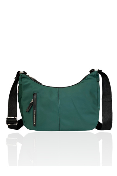 Mandarina Duck HUNTER Medium expandable crossbody bag Col. Rain Forest Γυναικ...