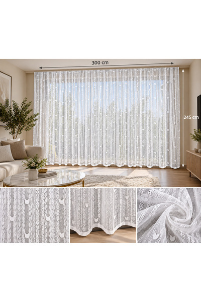 Hitexbau Κουρτίνα ζακάρ 250*300